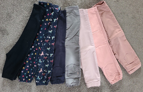 Mädchen hosen paket gr - 8,