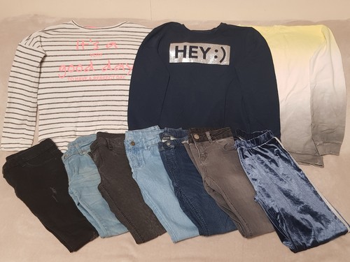 Mädchen-KLEIDUNG-10-Teile-Set